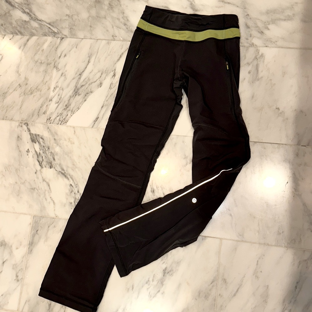 Lululemon grey leggings size 4